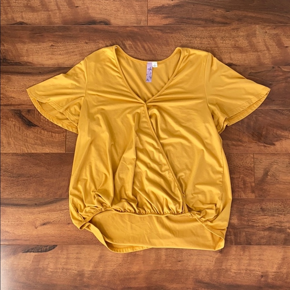 Yellow Blouse